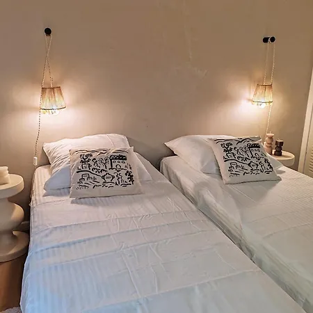 Apartamento Beautiful Garden With Sea View 2 Bedrooms Ensuite Villeneuve-Loubet
