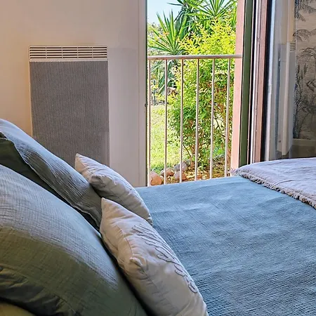 Beautiful Garden With Sea View 2 Bedrooms Ensuite Villeneuve-Loubet