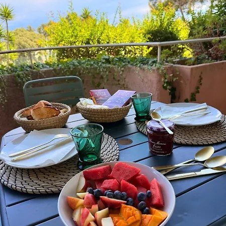 Beautiful Garden With Sea View 2 Bedrooms Ensuite * Villeneuve-Loubet
